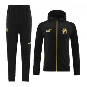 Olympique de Marseille Trening Jakna Kapuljačom 2022-23 Crna